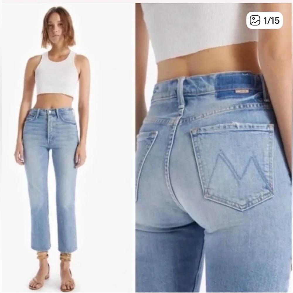 MOTHER The Tripper Jeans In I Confess
Wash Ankle Denim EUC Size 28 - Picture 3 of 15